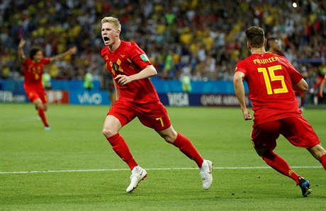 Kevin De Bruyne se raduje z rozhodujícího gólu