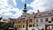 Historické centrum Bratislavy.