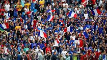 Fanouci Francie v duelu s Urguajci