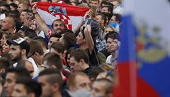 MS ve fotbale 2018, Rusko vs. Chorvatsko: balkántí fanouci ped zápasem.