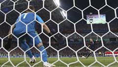 MS ve fotbale 2018, Rusko vs. Chorvatsko: Rakiti promuje penaltu.