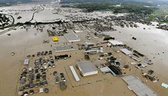 Japonsko zasáhly rozsáhlé záplavy.