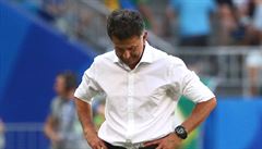 Zklamaný trenér Mexian Juan Carlos Osorio.