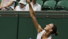Karolína Plíková nestaila v osmifinále Wimbledonu dvacáté nasazené Nizozemce...