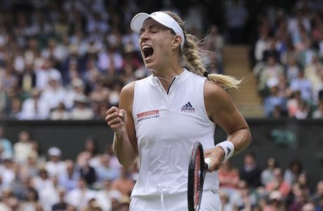 Wimbledon 2018: Angelique Kerberov slav postup do semifinle pes Darju...