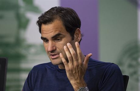 Roger Federer vysvtluje, pro vypadl u ve tvrtfinle Wimbledonu 2018.