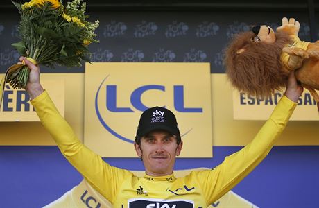 První velský vítz v historii Tour de France Geraint Thomas.