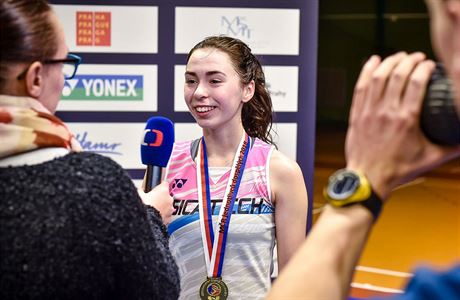 Tereza vábíková pojede v íjnu jako první eský badmintonista na Youth Olympic...