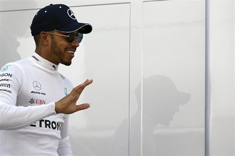 Čtyřnásobný mistr světa formule 1 Lewis Hamilton.