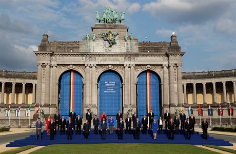 Trump povečeřel s ostatními státníky členských států NATO na summitu v Bruselu.