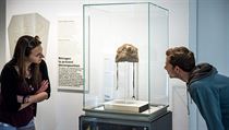 Ötziho pokrývka hlavy.