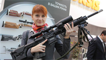 Maria Butinová v Moskvě v roce 2013.