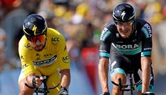 Týmová asovka Tour de France 2018: vlevo zklamaný Peter Sagan.