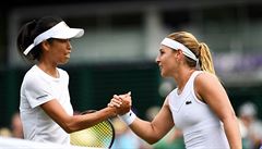Wimbledon 2018: Cibulková a u-wej Sie.