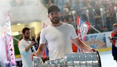 Michal Kempný pivezl Stanley Cup do Hodonína.