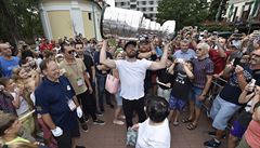 Michal Kempný pivezl Stanley Cup do Hodonína.