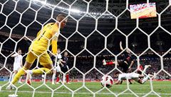 MS ve fotbale 2018, Chorvatsko vs. Anglie: na tuhle stelu Periie byl...