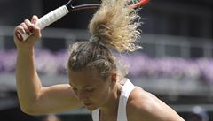 Kateřina Siniaková na letošním Wimbledonu. | na serveru Lidovky.cz | aktuální zprávy