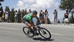 Slovák Peter Sagan v 11. etap Tour de France 2018.