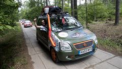 Závod Mongol Rally tradin zaíná v Evrop a koní v ruském Ulan Ude.