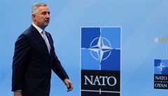 Prezident erné Hory Milo Djukanovi se zúastní summitu NATO v Bruselu.