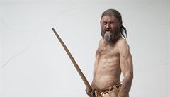 Rekonstrukce Ötziho.