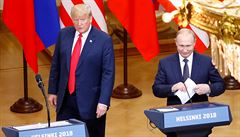 Trump prý zmínil ruské ovlivnění amerických prezidentských voleb, ale to Putin... | na serveru Lidovky.cz | aktuální zprávy