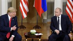 První oficiální setkání Trumpa s Putinem.