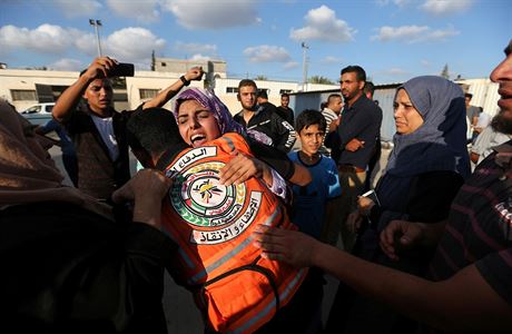 Protesty Palestinc v Gaze trvaj u od konce bezna.