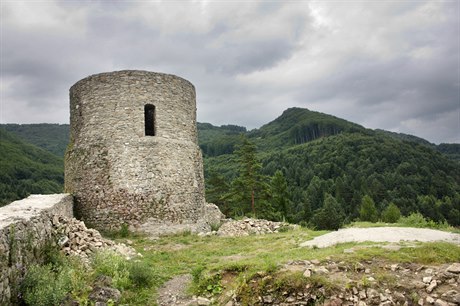 Trosky polského hradu Rytro
