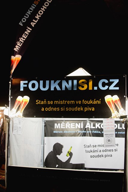 Stánek Fouknisi.cz na Colours of Ostrava