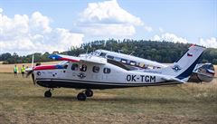 Kramaík vyrazil v letadle Cessna P210N OK-TGM.