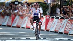 16. etapu Tour de France vyhrál Alaphilippe, závod ovlivnil protest farmářů
