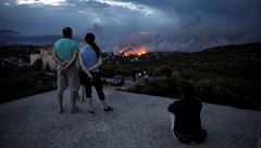 V okolí Atén naídily úady evakuaci obyvatel.