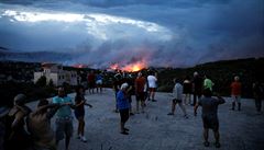 V okolí Atén naídily úady evakuaci obyvatel.