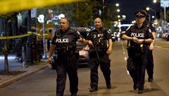 Kanadská policie zaji��uje místo �inu.