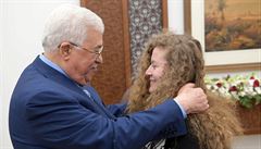 Tamimiovou pijal i palestincký prezident Mahmúd Abbás.