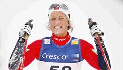 Norská bkyn na lyích Vibeke Skofterudová.