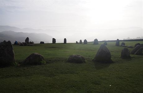 Kamenný kruh Castlerigg, Lake District, Velk Britnie