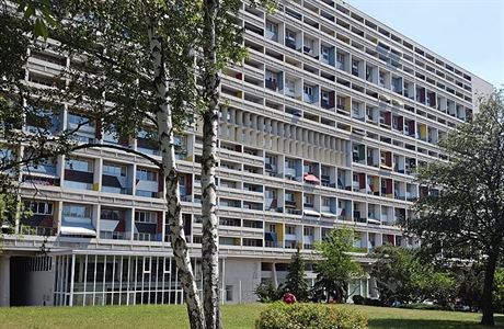 Le Corbusierv blok Unité dhabitation v Berlín je v poadí tetí stavbou...