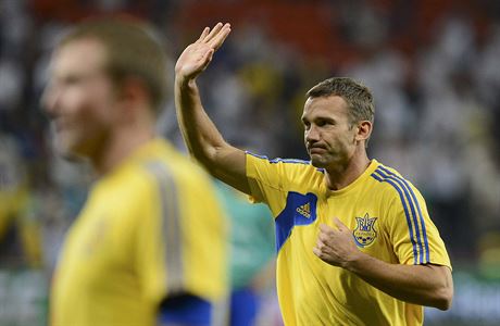 Ukrajinský fotbalista Andrej evenko