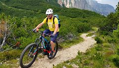 Celé údolí Val di Non mete objet na kole v rámci tydenní Tour de Non, která...