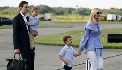 Ivanka Trumpová se svým man�elem a d�tmi.