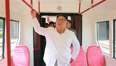 Nová severokorejská tramvaj.
