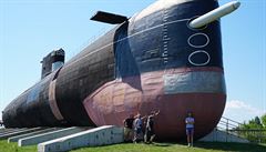 Parkový komplex v Togliatti v Rusku s najvtí ruskou dieselovou ponorkou B-307.