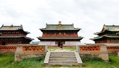 Buddhistický kláter Erdene Zuu je nejstarí v Mongolsku.
