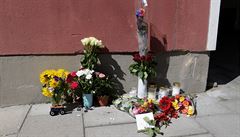 V pátek uspoádali obyvatelé Stockholmu pietu na památku zasteleného mladíka s...