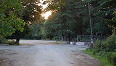 Ruská vojenská základna v abchazských horách, která se nesmí fotografovat.