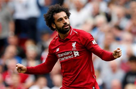 Mohamed Salah pomohl Liverpoolu k posunu do ela Premier League.