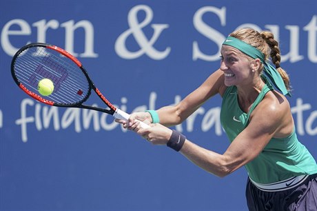 Petra Kvitova prohrála v Cincinnati s Kiki Bertensovou.